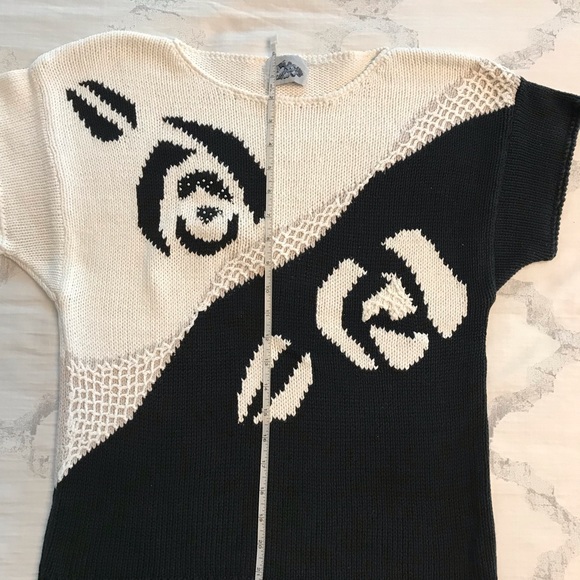 Vintage cotton sweater - Picture 4 of 4